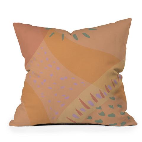 Leeya Makes Noise Tuscan Sunrise Throw Pillow