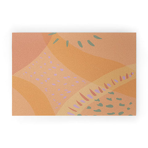 Leeya Makes Noise Tuscan Sunrise Welcome Mat