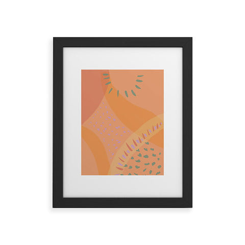 Leeya Makes Noise Tuscan Sunrise Framed Art Print
