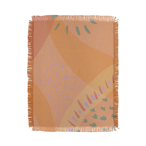 Leeya Makes Noise Tuscan Sunrise Throw Blanket