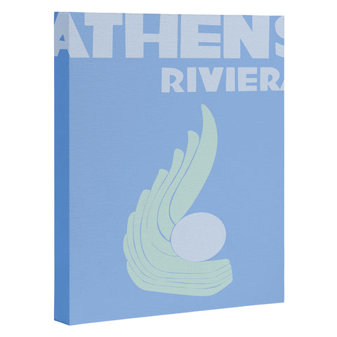 les muses athens riviera Art Canvas