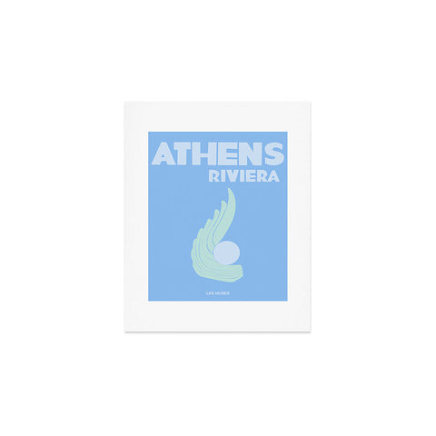 les muses athens riviera Art Print