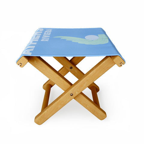 les muses athens riviera Folding Stool
