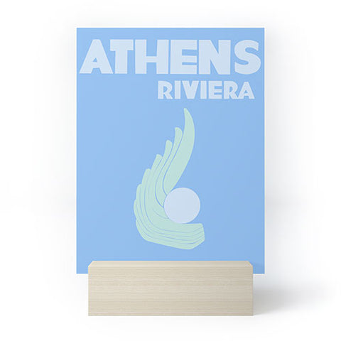 les muses athens riviera Mini Art Print