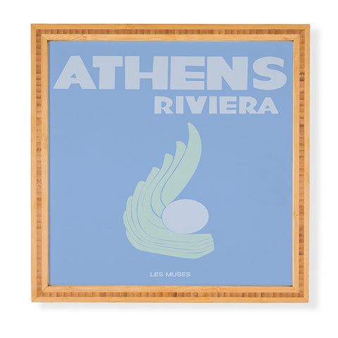 les muses athens riviera Framed Wall Art