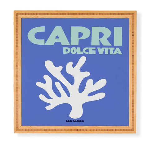 les muses capri dolce vita Framed Wall Art