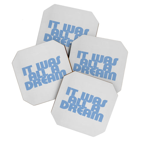 les muses it was all a dream I Coaster Set