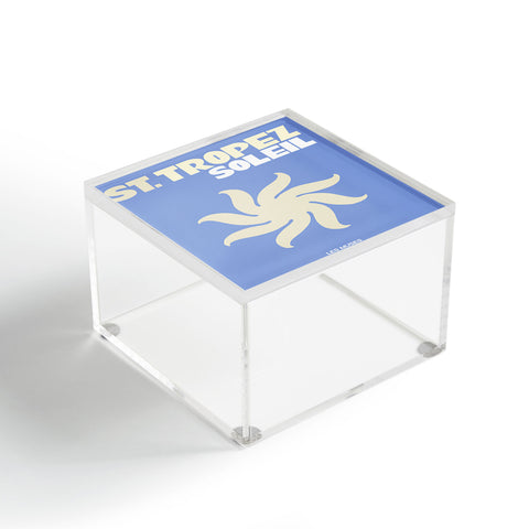 les muses st tropez soleil Acrylic Box