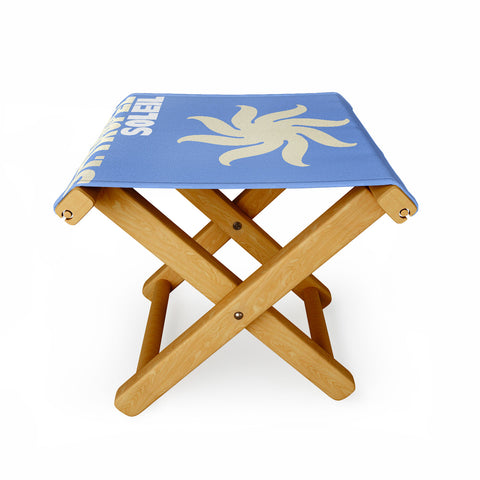 les muses st tropez soleil Folding Stool