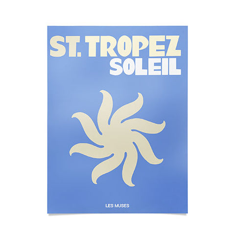 les muses st tropez soleil Poster