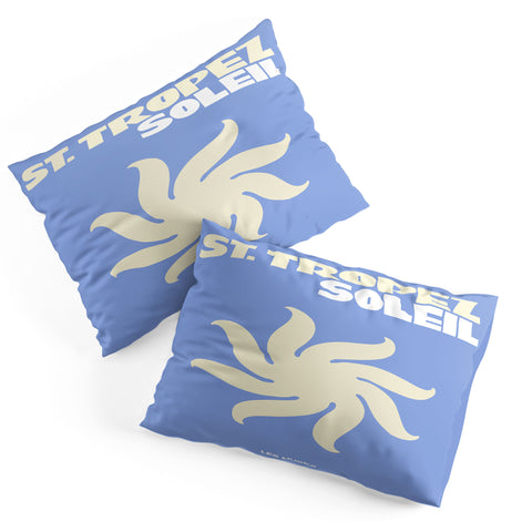 les muses st tropez soleil Pillow Shams