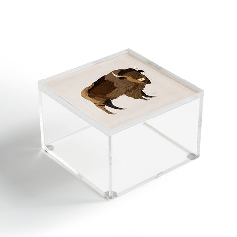 Lindsey Kay Collective Buffalo Collage Acrylic Box