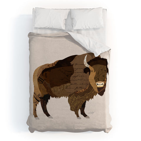 Lindsey Kay Collective Buffalo Collage Duvet Cover