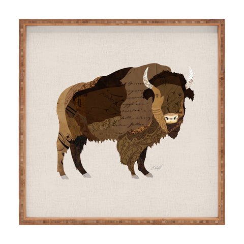 Lindsey Kay Collective Buffalo Collage Square Tray