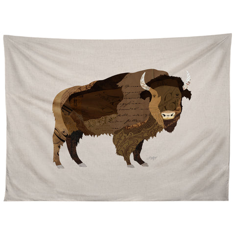 Lindsey Kay Collective Buffalo Collage Tapestry