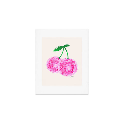 Lindsey Kay Collective Disco Ball Cherries Art Print