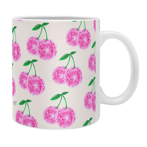 Lindsey Kay Collective Disco Ball Cherries Coffee Mug