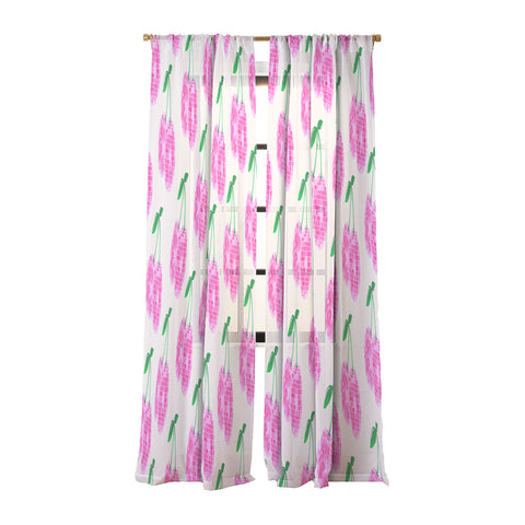 Lindsey Kay Collective Disco Ball Cherries Sheer Non Repeat