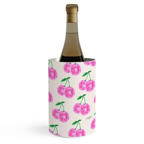 Lindsey Kay Collective Disco Ball Cherries Wine Chiller