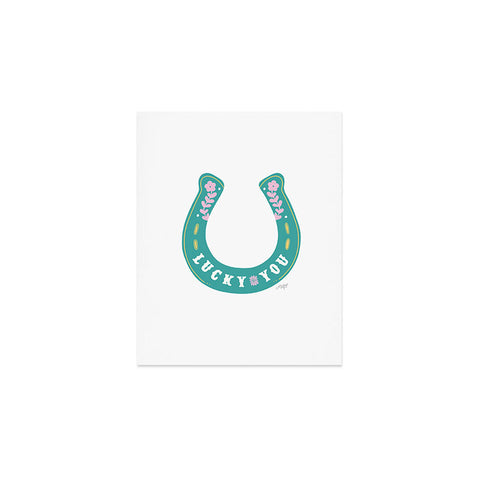 Lindsey Kay Collective Lucky You Horse Shoe Art Print
