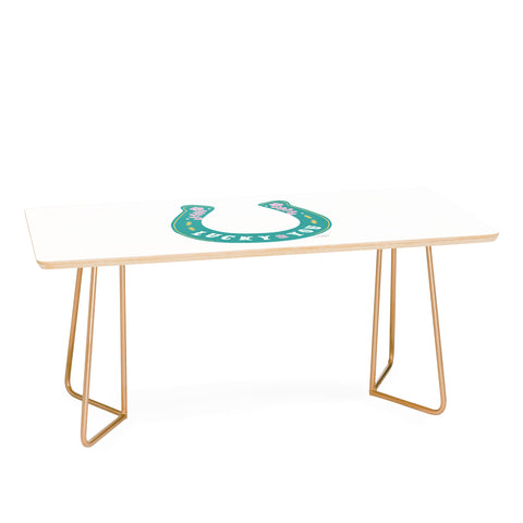 Lindsey Kay Collective Lucky You Horse Shoe Coffee Table