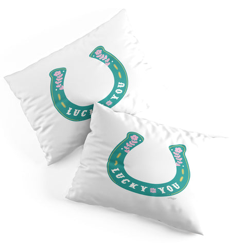 Lindsey Kay Collective Lucky You Horse Shoe Pillow Shams