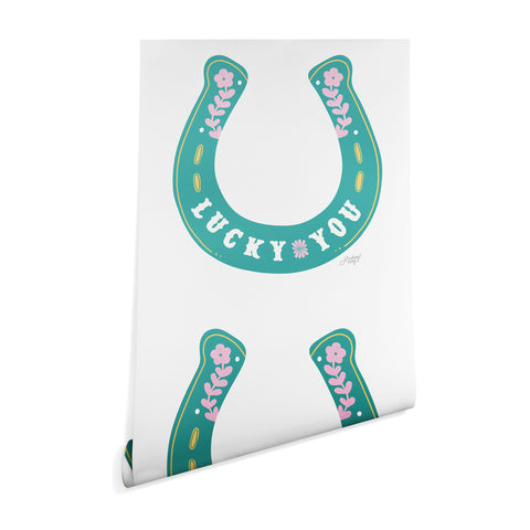 Lindsey Kay Collective Lucky You Horse Shoe Wallpaper