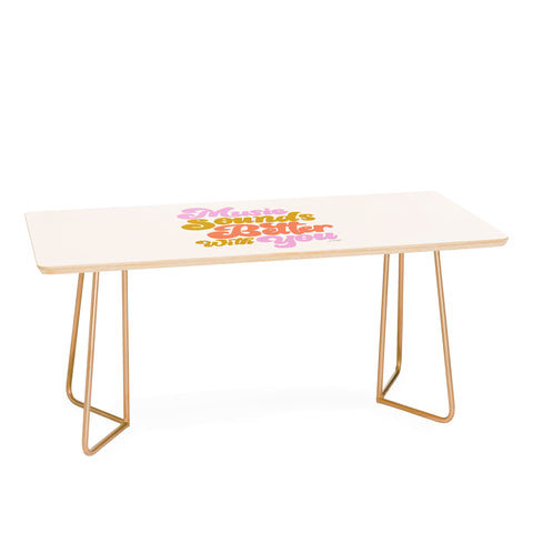 Lindsey Kay Collective Music Sounds Better With You Coffee Table