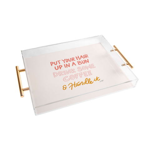 Lindsey Kay Collective Put Your Hair Up Acrylic Tray