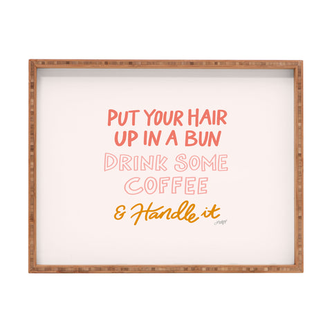 Lindsey Kay Collective Put Your Hair Up Rectangular Tray