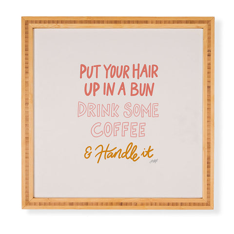 Lindsey Kay Collective Put Your Hair Up Framed Wall Art