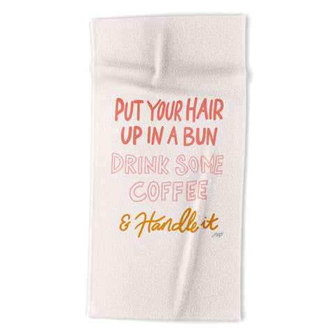 Lindsey Kay Collective Put Your Hair Up Beach Towel