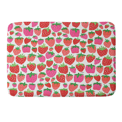 Lindsey Kay Collective Strawberries Lindsey Kay Memory Foam Bath Mat