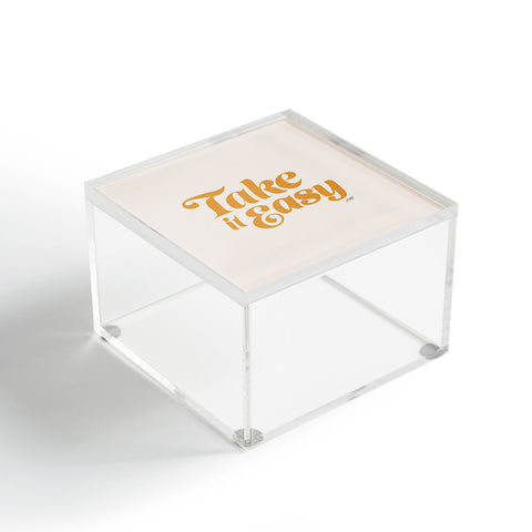 Lindsey Kay Collective Take it Easy Yellow Palette Acrylic Box
