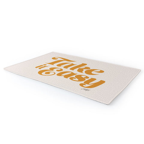 Lindsey Kay Collective Take it Easy Yellow Palette Area Rug