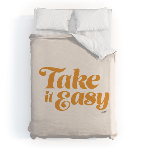 Lindsey Kay Collective Take it Easy Yellow Palette Duvet Cover