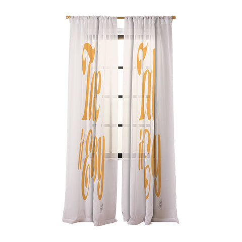 Lindsey Kay Collective Take it Easy Yellow Palette Sheer Non Repeat