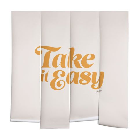 Lindsey Kay Collective Take it Easy Yellow Palette Wall Mural