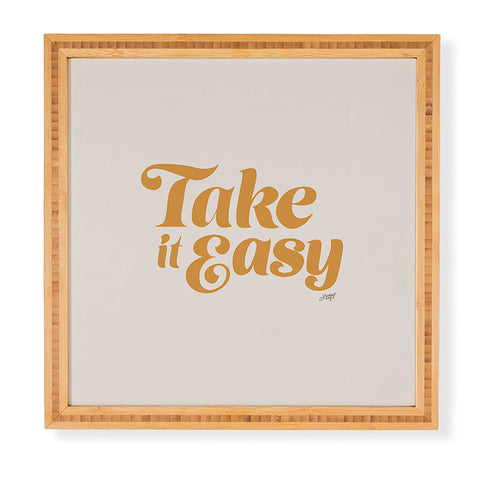 Lindsey Kay Collective Take it Easy Yellow Palette Framed Wall Art