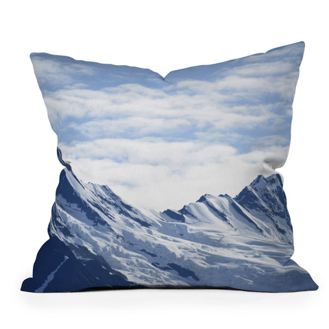 Lisa Argyropoulos Alaskan Blue Outdoor Throw Pillow