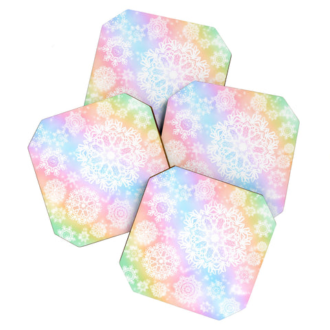 Lisa Argyropoulos Aurora Frost Coaster Set