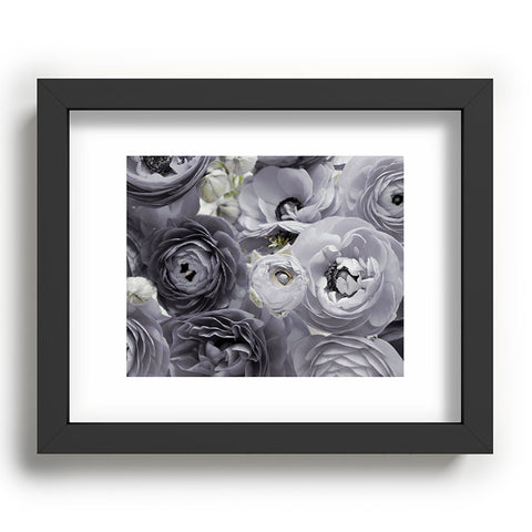 Lisa Argyropoulos Bloom Sweetly Whispered Gray Recessed Framing Rectangle