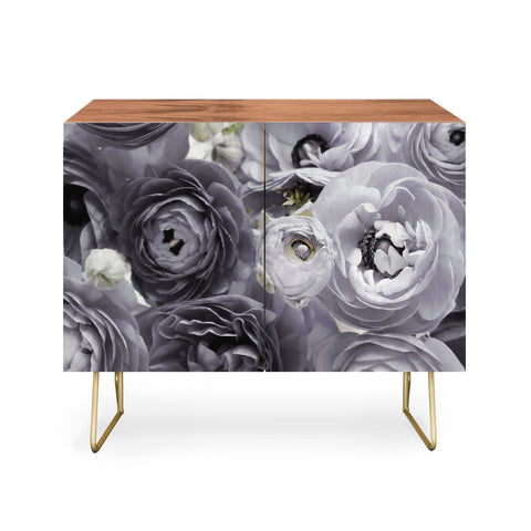Lisa Argyropoulos Bloom Sweetly Whispered Gray Credenza