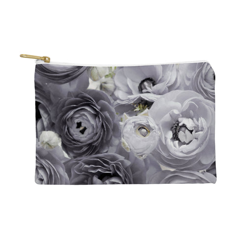 Lisa Argyropoulos Bloom Sweetly Whispered Gray Pouch