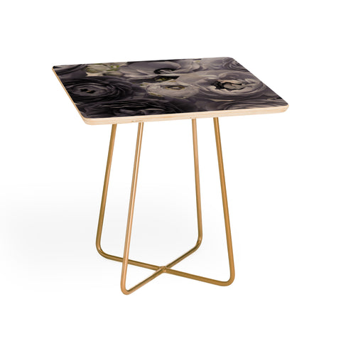 Lisa Argyropoulos Bloom Sweetly Whispered Gray Side Table