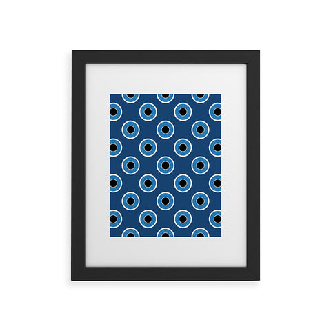 Lisa Argyropoulos Blue Eyes Blue Framed Art Print