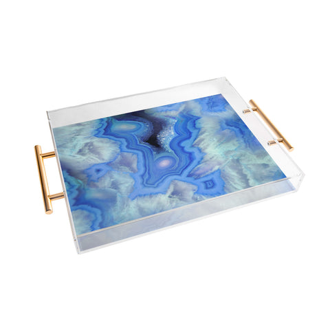Lisa Argyropoulos Blue Sky Stone Acrylic Tray