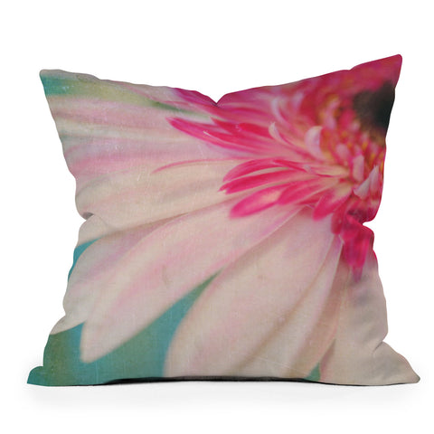 Lisa Argyropoulos Blushing Moment Outdoor Throw Pillow