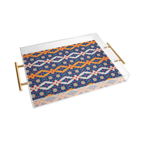 Lisa Argyropoulos Boho Holiday Acrylic Tray