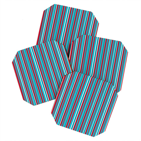 Lisa Argyropoulos Bold Lines Coaster Set